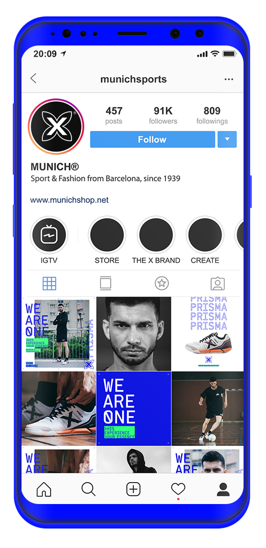 Feed instagram campaña We are One